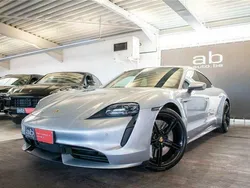 Zilver Gebruikt 2021 Porsche Taycan Turbo Chrono Sedan | € 149.900