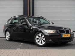 Zwart Gebruikt 2008 BMW 325 Stationwagen | € 5.495 (Super prijs)