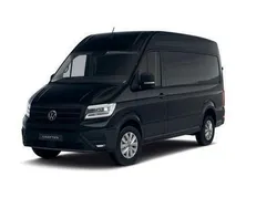 Zwart Nieuw 2024 VW Crafter Exclusive Van | € 47.975 (Goede deal)