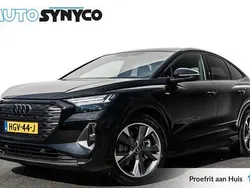 Zwart Gebruikt 2025 Audi Q4 Sportback e-tron Design SUV | € 54.450 (Iets duurder)