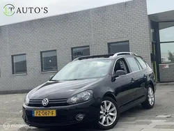 Zwart Gebruikt 2010 VW Golf VI Highline Stationwagen | € 3.999 (Goede deal)
