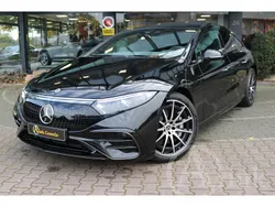 Zwart Gebruikt 2022 Mercedes EQS350 AMG line Sedan | € 68.950