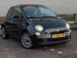 Zwart (metallic) Gebruikt 2014 Fiat 500C Lounge Cabriolet | € 9.349 (Eerlijke prijs)