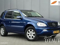 Blauw Gebruikt 2003 Mercedes ML270 SUV | € 11.900