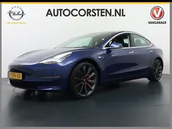 Blauw, metallic lak Gebruikt 2019 Tesla Model 3 Performance Sedan | € 23.895 (Eerlijke prijs)