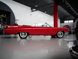 Rood Gebruikt 1960 Cadillac Deville Cabriolet | € 60.000
