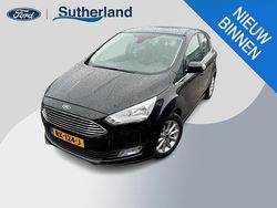 Zwart Gebruikt 2017 Ford C-MAX Titanium MPV | € 14.650 (Eerlijke prijs)