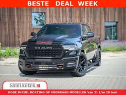 Zwart Nieuw 2024 Dodge Ram Limited Pickup | € 87.950 (Eerlijke prijs)