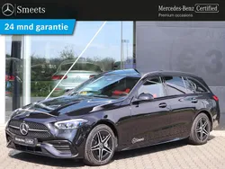 Zwart Gebruikt 2025 Mercedes C300 AMG line Stationwagen | € 62.444 (Duur)