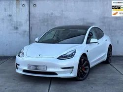 Wit Gebruikt 2019 Tesla Model 3 Performance Sedan | € 22.950 (Goede deal)