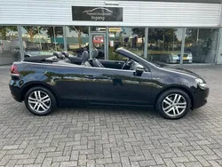 Zwart, metallic lak Gebruikt 2012 VW Golf Cabriolet Cabriolet | € 11.950