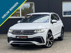 Wit Gebruikt 2021 VW Tiguan R-line SUV | € 32.240 (Super prijs)