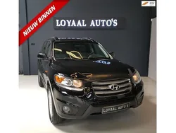 Zwart Gebruikt 2012 Hyundai Santa Fe SUV | € 7.999