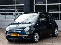 Blauw, metallic lak Gebruikt 2014 Fiat 500C Lounge Cabriolet | € 9.900 (Iets duurder)
