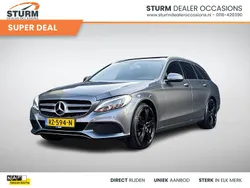 Grijs Gebruikt 2018 Mercedes C180 Premium Plus Stationwagen | € 23.489 (Eerlijke prijs)