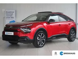 Rood, metallic lak Gebruikt 2021 Citroën e-C4 Shine SUV | € 15.950 (Eerlijke prijs)