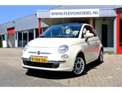 Wit, metallic lak Gebruikt 2014 Fiat 500C Lounge Cabriolet | € 7.950 (Goede deal)