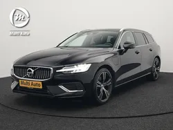Zwart Gebruikt 2021 Volvo V60 Inscription Stationwagen | € 32.930 (Super prijs)
