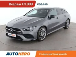 Grijs Gebruikt 2021 Mercedes CLA180 Shooting Brake AMG line Stationwagen | € 26.649 (Super prijs)
