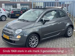 Grijs Gebruikt 2015 Fiat 500C Lounge Cabriolet | € 8.890 (Eerlijke prijs)