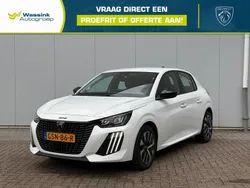 Wit Nieuw 2024 Peugeot 208 Active Hatchback | € 21.635 (Goede deal)