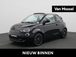 Zwart Gebruikt 2023 Fiat 500e La Prima Cabriolet | € 25.900 (Eerlijke prijs)