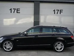 Zwart Gebruikt 2008 Mercedes C350 Avantgarde Stationwagen | € 19.900
