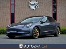 Grijs Gebruikt 2020 Tesla Model 3 Performance Sedan | € 39.950