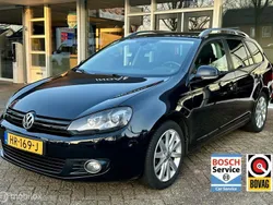 Zwart Gebruikt 2012 VW Golf VII Highline Stationwagen | € 4.950 (Goede deal)