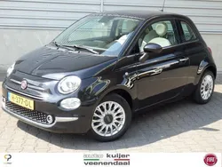 Zwart Gebruikt 2020 Fiat 500 Lounge Hatchback | € 11.940 (Eerlijke prijs)