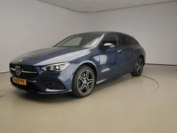 Blauw Gebruikt 2023 Mercedes CLA250 Shooting Brake AMG line Stationwagen | € 34.900 (Goede deal)