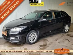 Zwart Gebruikt 2015 Renault Mégane GrandTour LIMITED Stationwagen | € 5.995 (Eerlijke prijs)