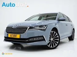 Grijs Gebruikt 2022 Skoda Superb LAURIN & KLEMENT Stationwagen | € 28.840 (Iets duurder)