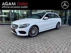 Wit Gebruikt 2017 Mercedes C180 Sport Edition Stationwagen | € 22.495 (Eerlijke prijs)