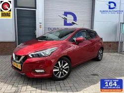 Rood Gebruikt 2018 Nissan Micra N-Connecta Hatchback | € 9.990 (Eerlijke prijs)
