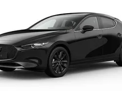 Zwart Nieuw 2025 Mazda 3 Homura-Line Hatchback | € 36.940 (Eerlijke prijs)