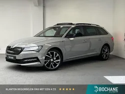 Grijs Gebruikt 2022 Skoda Superb SportLine Stationwagen | € 33.685 (Duur)