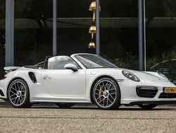 Wit Gebruikt 2016 Porsche 911 Turbo S Cabriolet Cabriolet | € 159.950