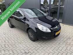 Zwart Gebruikt 2009 Opel Corsa Cosmo Hatchback | € 999 (Super prijs)