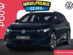 Zwart Nieuw 2025 VW ID.7 Pro Stationwagen | € 61.650 (Iets duurder)