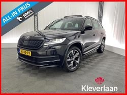 Zwart Gebruikt 2020 Skoda Kodiaq SportLine SUV | € 29.995 (Eerlijke prijs)