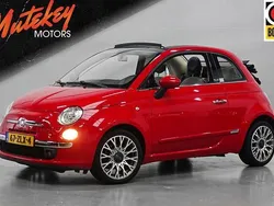 Rood Gebruikt 2012 Fiat 500C Lounge Cabriolet | € 7.399 (Eerlijke prijs)