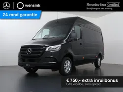 Zwart Nieuw 2024 Mercedes Sprinter Van | € 53.650