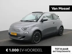 Grijs Gebruikt 2021 Fiat 500C La Prima Cabriolet | € 20.400 (Eerlijke prijs)