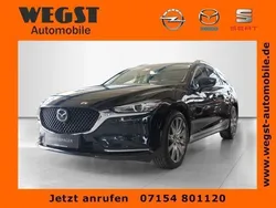 Zwart Gebruikt 2023 Mazda 6 Exclusive-Line Stationwagen | € 52.382