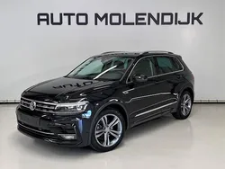 Zwart Gebruikt 2018 VW Tiguan R-line SUV | € 25.350 (Eerlijke prijs)