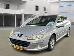 Zilver Gebruikt 2008 Peugeot 407 Business-Line Stationwagen | € 3.995 (Duur)