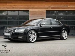 Zwart Gebruikt 2007 Audi S8 Advanced Plus Sedan | € 29.950