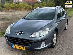 Grijs Gebruikt 2007 Peugeot 407 Premium Stationwagen | € 1.499 (Eerlijke prijs)