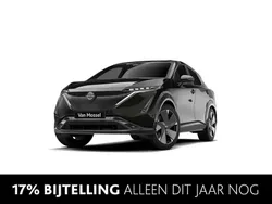 Zwart Nieuw 2025 Nissan Ariya Advance SUV | € 47.690 (Eerlijke prijs)